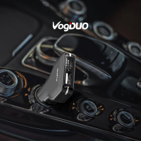 【VogDUO】Charger Go 超實用Type-C &amp; Type-A快速車用充電器-典雅白(車充快速充電 USB-C TypeC TypeA 27W)