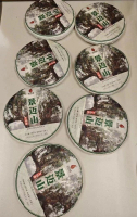 滇洱茶業 - 景邁山生態茶普洱茶（生茶）緊壓茶 7餅 1包