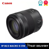 Canon Lens Canon RF 85mm F2 Macro is STM for Canon RF-Mount RP R R6 R5 R3