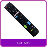 RC-NF02 Remote Control For Sharp TV 32HS534AN 40HS534AN