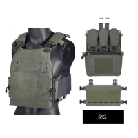 Tactical Vest BC2 Plate Carrier Combination Lightweight Airsoft Gear Military Paintball Hunting Equipment Wargame Multicam