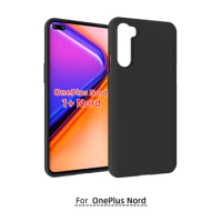 Oneplus Nord Case Crystal Reinforced Corners Soft Black TPU Case for One Plus Nord Back Cover for Oneplus Nord(1+Nord) etui