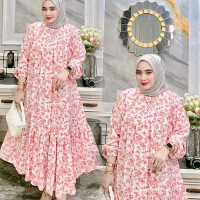 Mini Dress cotton ori premium best seller jumbo dingin by ArnitaHijab