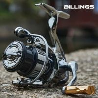 Kekili Memancing Berputar,Billings LA 1000-5000 Siri,Seret Maks 5kg,Nisbah Gear 5.5:1/5.1:1,Sesuai u