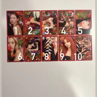 Twice-Red-Photocard-Official