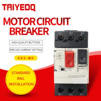 GV2-ME Motor Protection Circuit Breaker 3P Thermal Magnetic Type motor breaker MPCB Circuit Breaker Push Button