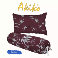 Akiko Akiko - Sarung Bantal Guling Bunga Aesthetic Motif Bamboo
