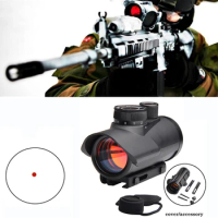 Red Dot Sight Scope Collimator Optical Sight Holographic Weaver Rail Mount for Tactical Hunting Accessory 1 x 30mm Fit 11mm/20mm