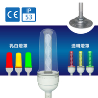 【日機】LED警示燈 NLA70DC-3B4D 積層燈/三色燈/多層式/報警燈/適用機械 自動化設備