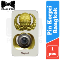 Pin Lencana Korpri ASN Peniti Magnet / Pin Korpri Peniti Premium / Pin Korpri Magnet Premium / Pin K