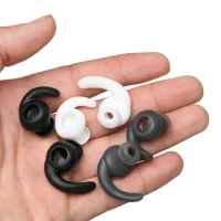 3Pairs S/M/L Silicone Earbuds Cover With Ear Hook for JBL Synchros Reflect Mini BT In-Ear Sports Bluetooth Headphones Earplug