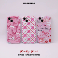 Merah Muda Cantik feilin korea For IPHONE11/11PRO/11PROMAX/12/12MINI/12PRO/13MINI/IPHONE13Case/13PRO
