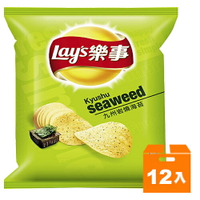 Lay's 樂事 九州岩燒海苔味洋芋片(小) 34g (12入)/箱【康鄰超市】