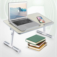 新款筆記本電腦桌床上書桌可折疊伸縮帶升降臥室學生學習書桌