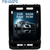 Car Multimedia DVD Player for Ford F150 2015-2017 GPS Navigation Tesla Vertical Screen Mirror Link PX6 Android 8.1 FM AM Radio