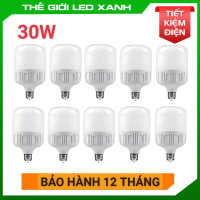 Bộ 6 bóng đèn led 30w cao cấp,thay thế đèn huỳnh quang, đèn compact, tiết kiệm điện