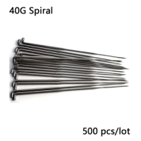 40G Spiral Felting Needles as Twisted Wool Felt Needle 500pcs