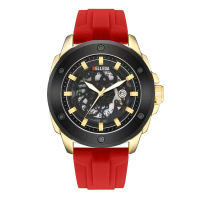 JAM TANGAN BELLEDA PROMO BELLEDA 9048 Tali Karet Original Jam Tangan Pria Belleda Tahan Air Garansi