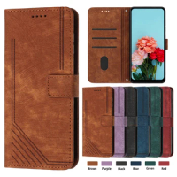Case FOR Xiaomi MI 13 Lite 12T PRO 12 11 Lite NE 11X 11T Pro 11i Flip Leather Phone Cases Wallet Card Rock Flannel Fabric Cover
