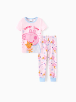 Peppa Pig Girl Toddler 2-Piece PJs Pink