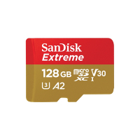 SanDisk Extreme microSDXC UHS-I(V30)(A2) 128GB 記憶卡(公司貨)