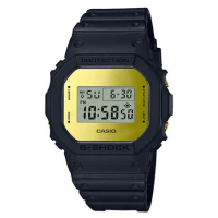 G-SHOCK 復刻經典電子男錶 樹脂錶帶 銀色錶面 防水200米 DW-5600BBMB-1D