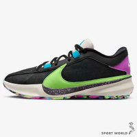 Nike 男鞋 籃球鞋 字母哥 希臘怪物 Zoom Freak 5 EP 黑綠【運動世界】DX4996-002