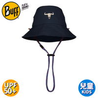 【BUFF 西班牙 兒童圓盤帽《無月夜空》】125368/兒童遮陽帽/防曬帽/休閒帽