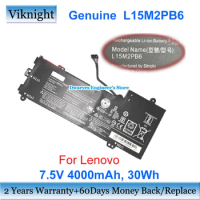 Genuine L15M2PB6 Battery 7.5V 30Wh For Lenovo IDEAPAD Flex 4-1130 2IN1 11 310-11IAP Yoga 310 11iap Laptop L14M2P23 L14M2P24