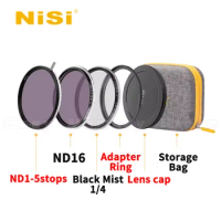 NiSi combination set variable nd True Color ND1-9 ND1-5 nd mirror 49/52/58/67 77 82mm portrait photography camera filter