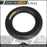 Motocross Tire Electric Tricycle Outer Tyre 3.75-12 66J High Wear Resistance Wheel Tire for Electric Scooter Wheelbarrow Bike