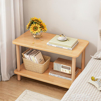 床頭桌簡易款臥室床頭櫃小型窄床頭榻榻米置物架小戶型床邊儲物架 「優品居家百貨 」