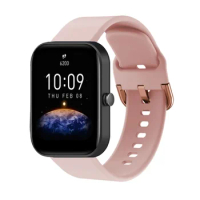 Silicone Watch Strap For Amazfit Bip 3 Smartwatch Bracelet Correa Wristband For Amazfit Bip 3 Pro/Bip U/S /Lite /GTS 2 3 4 4mini