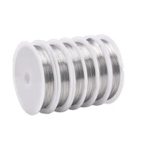 20,22,24,28 Gauge Stainless Steel Wire for Jewelry Making, Bailing Wire Snare Wire for Craft and Jewelry Making