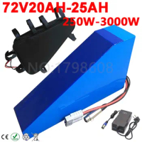 72V Lithium Battery pack 72V 3000W 2000W 1500W Electric Scooter Battery 72V 20Ah 25Ah Electric Bicycle Battery Use 18650 Cell