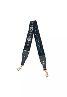 Dior 二手 Dior 鉚釘帆布刺繡包帶