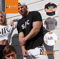 Áo Thun Cotton Thể Thao Tay Ngắn Thời Trang, Hợp Xu hướng, Tập Gymshark