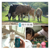 【苗栗飛牛牧場】一日遊單人門票+乳製品+鮮乳冰淇淋(連價/假日不加價)