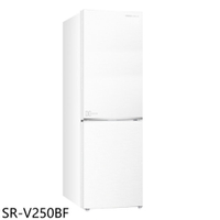 APP下單4%點數★SANLUX台灣三洋【SR-V250BF】250公升雙門變頻珍珠白冰箱(含標準安裝)
