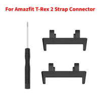 For Amazfit T-Rex 2 T Rex 2 Adapter Metal Stainless Steel Lugs Smart Watch 22mm Strap Connecting Screwdriver Accessories