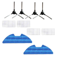For Proscenic 811Gb 911Se Accessories Mop Side Brushes Filters