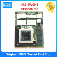 Original GTX980M GTX 980M Video Vga Graphics Card 8GB GDDR5 N16E-GX-A1 MS-1W0H1 For Laptop MSI GT80 GT72 Gt70 100% Tested