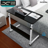 電腦桌可移動單人小型辦公簡易桌子可升降書桌家用床邊懶人折疊桌