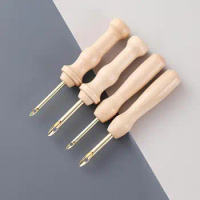 3.5/5mm Knitting Embroidery Punch Threader Needle Pen Stitching Punch Needle DIY Felting Knitting Tools Sewing Accessories