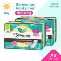 Surabaya - Laurier Super Slim Guard Pantyliner Day Non Wing 17 cm 24s - Twin Pack
