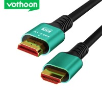 Vothoon HDMI-compatible 2.1 Cable 8K 60Hz 4K 120Hz 48Gbps Ultra HD Video Male to Male Cable for HDTV Xbox PS5 RTX 3080