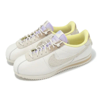 【NIKE 耐吉】阿甘鞋 Wmns Cortez 23 Premium 女鞋 米白 鵝黃 復古 休閒鞋(FZ5041-011)