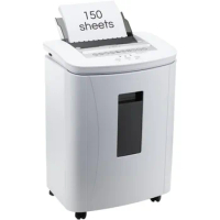 150-Sheet Auto Feed Paper Shredder: High Security Micro Cut Shredders for Home Office, 30 Minutes Commercial Heavy Duty Shredder