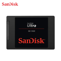 Sandisk Ultra SSD 1TB 2TB 3D NAND Internal Solid State Drive 250GB 500GB SATA III Hard Disk 2.5 HD Disk For Laptop Computer