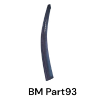 BM Part93 Talang Air Toyota All New Avanza 2012-2021 Model Slim Cembung Original Injection P 98 Cm L